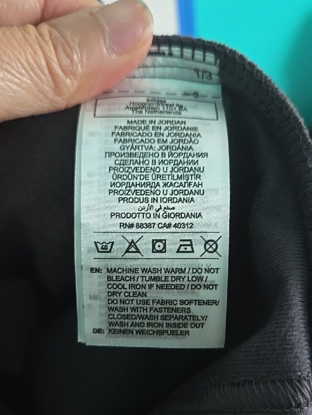 adidas Lightweight Gray Zip-Up Jacket - Picture 4 of 5